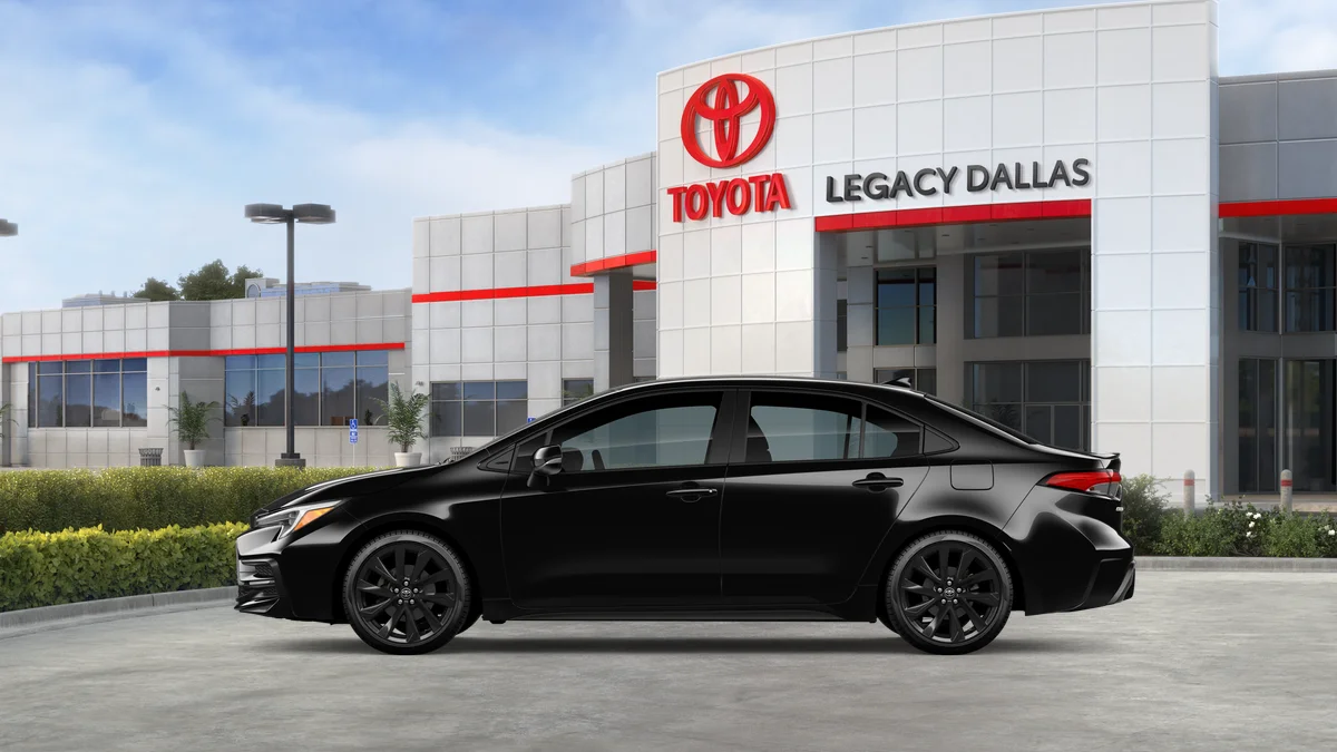 New 2026 Midnight Black Metallic Toyota SE image 5