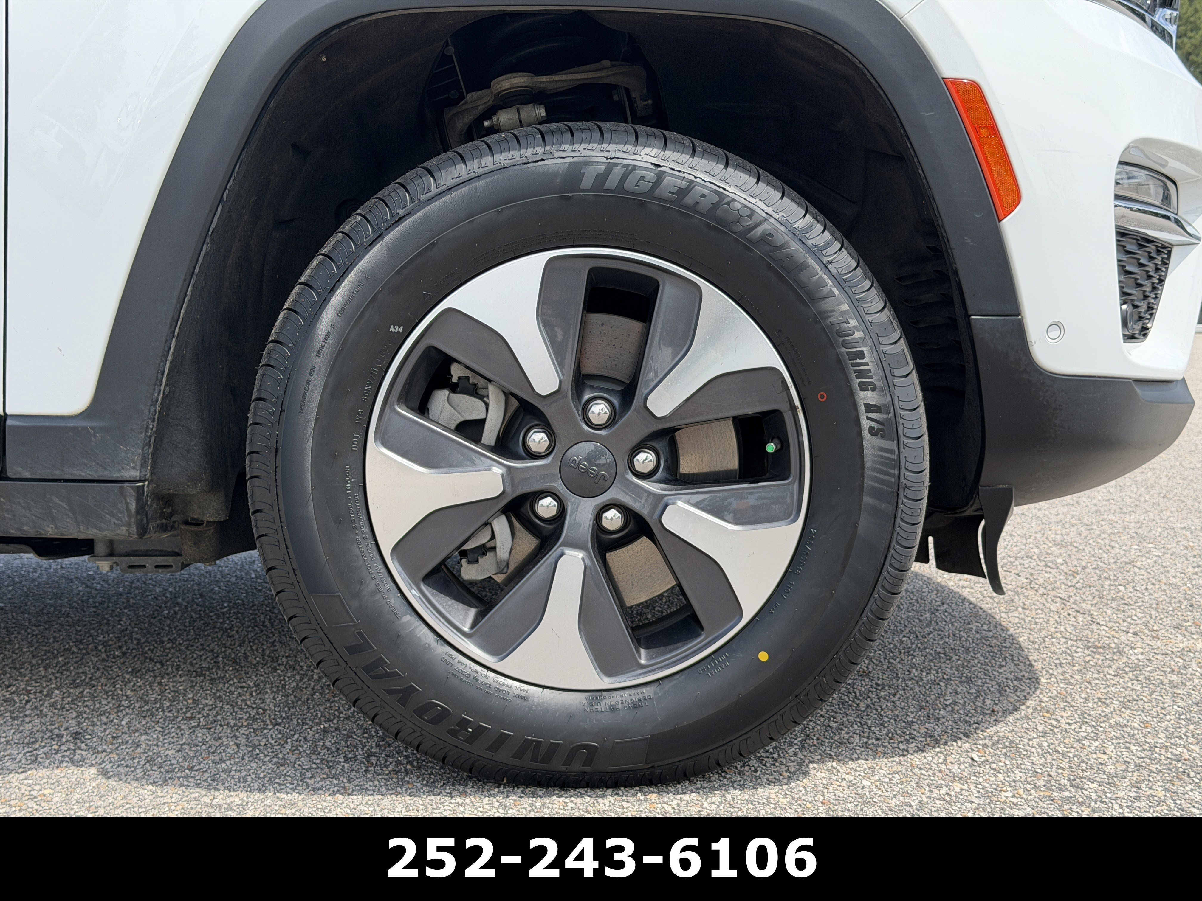 Used 2022 Bright White Clearcoat Jeep 4xe image 50