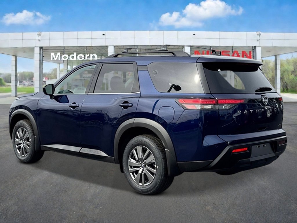 New 2026 Deep Ocean Blue Pearl Nissan SV image 3