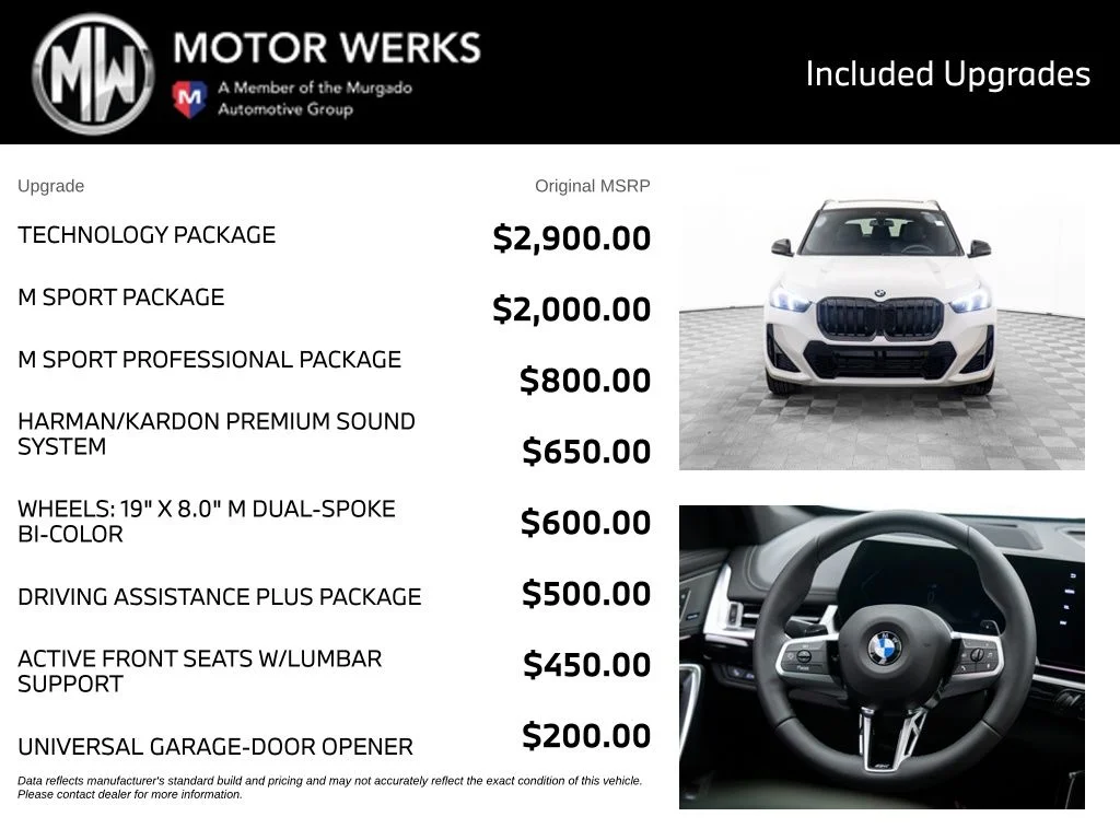 New 2026 White BMW xDrive28i image 4