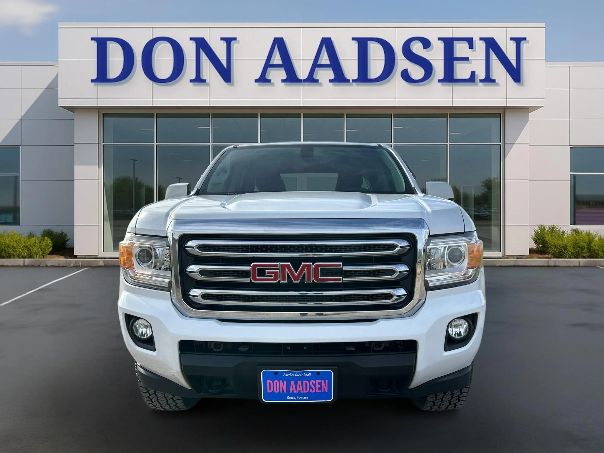 Certified Used 2017 Summit White GMC 4WD SLE image 2