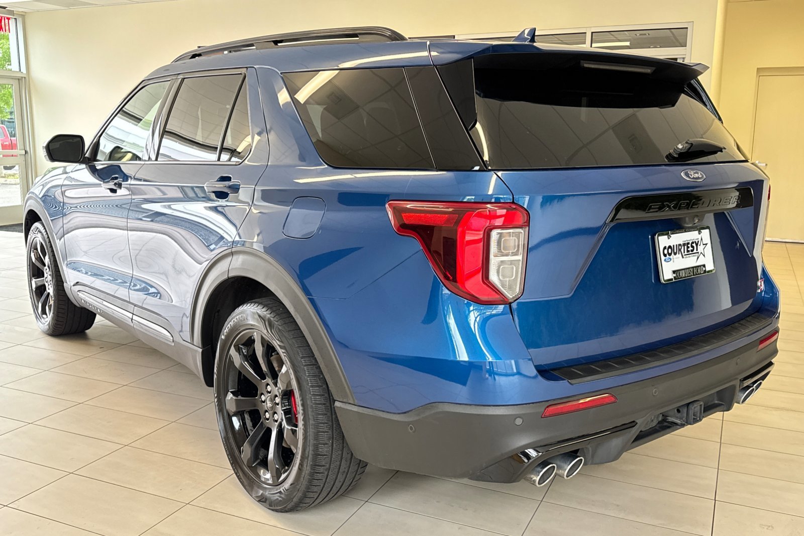 Used 2020 Blue Metallic Ford ST image 6