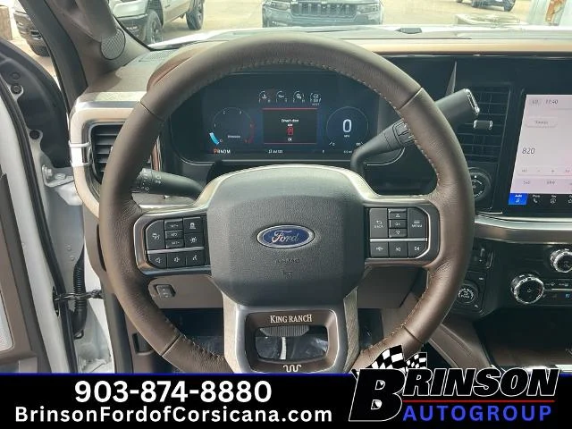 New 2026 Star White Metallic Tri-Coat Ford F-250® King Ranch® image 43