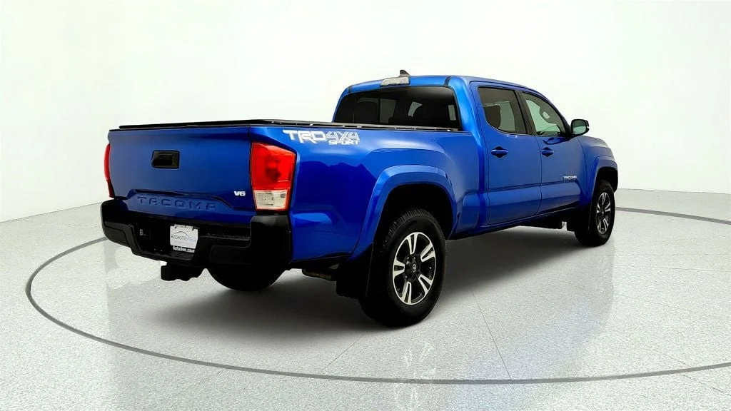 Used 2017 Blazing Blue Pearl Toyota TRD Sport Double Cab 6