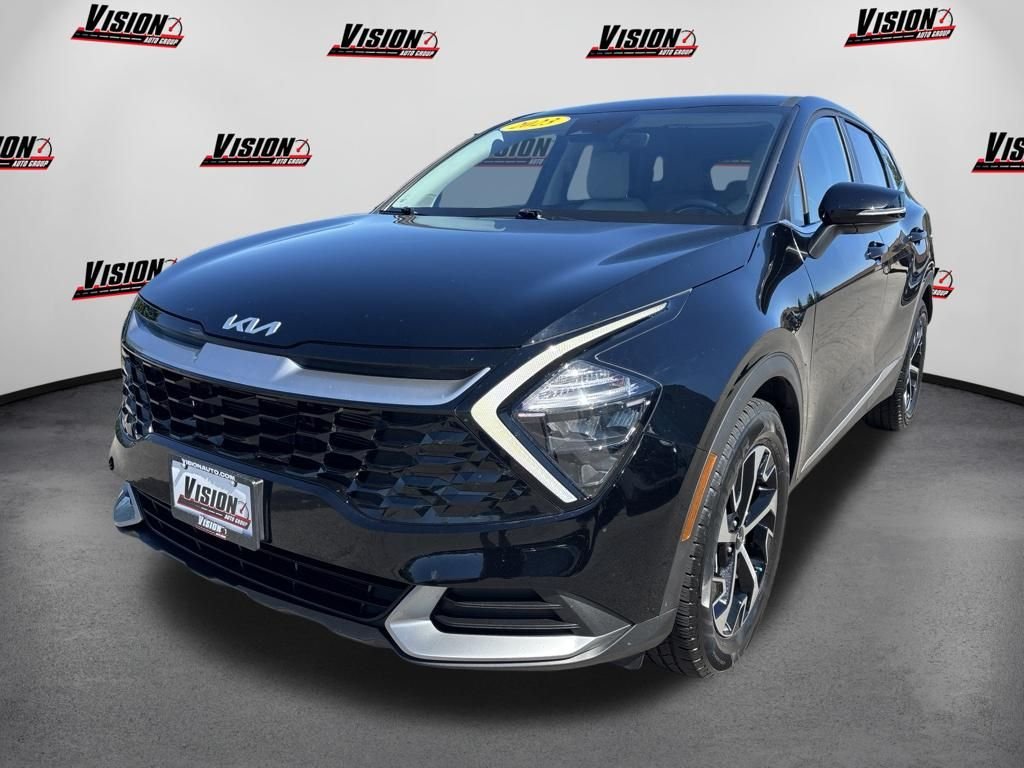 Used 2023 Black Kia EX image 1