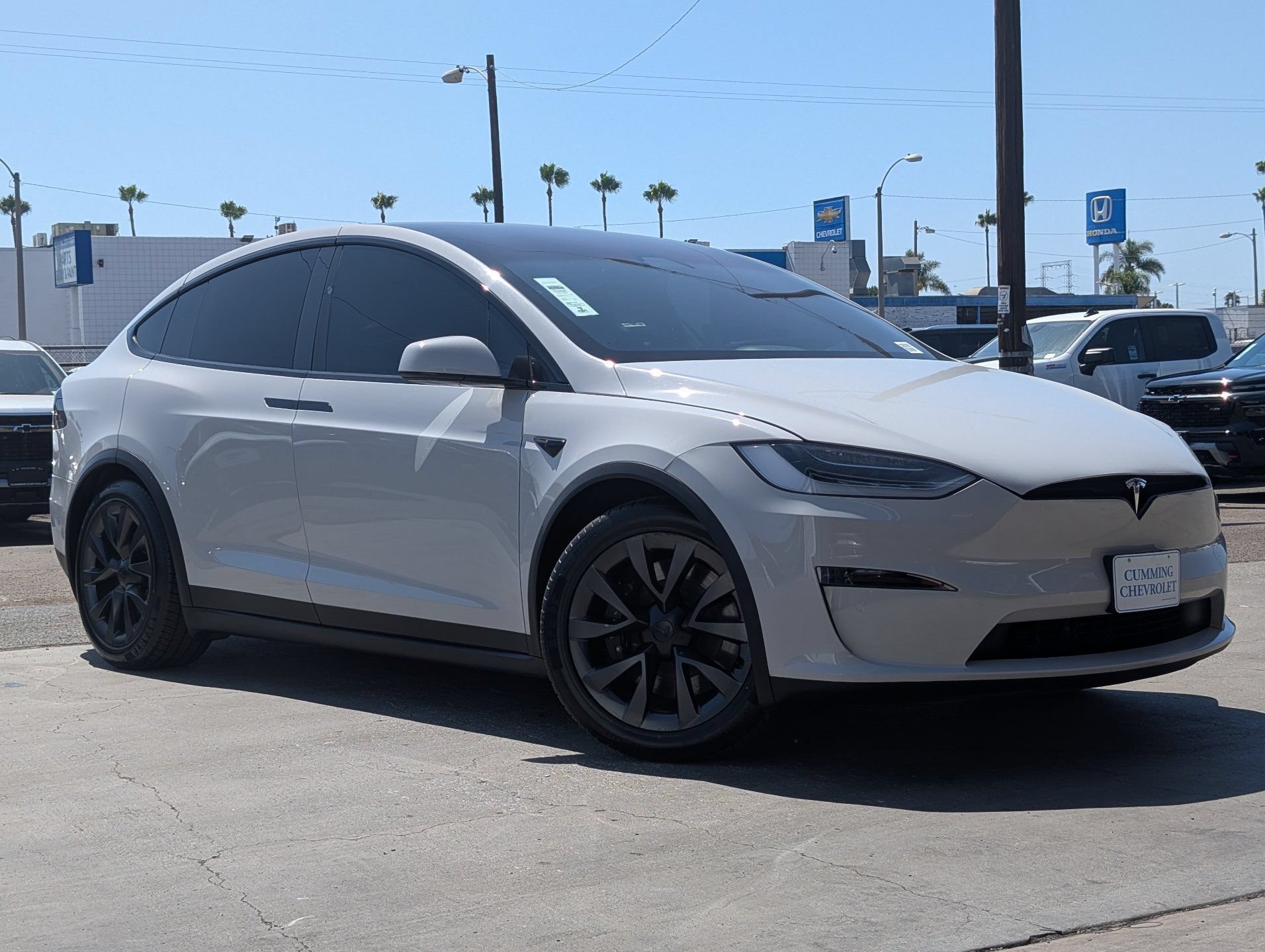 Used 2022 Tesla Model X Long Range with VIN 7SAXCDE52NF345964 for sale in National City, CA