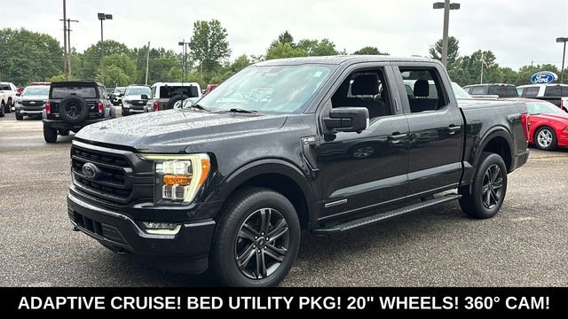 Used 2022 Agate Black Metallic Ford XLT image 3