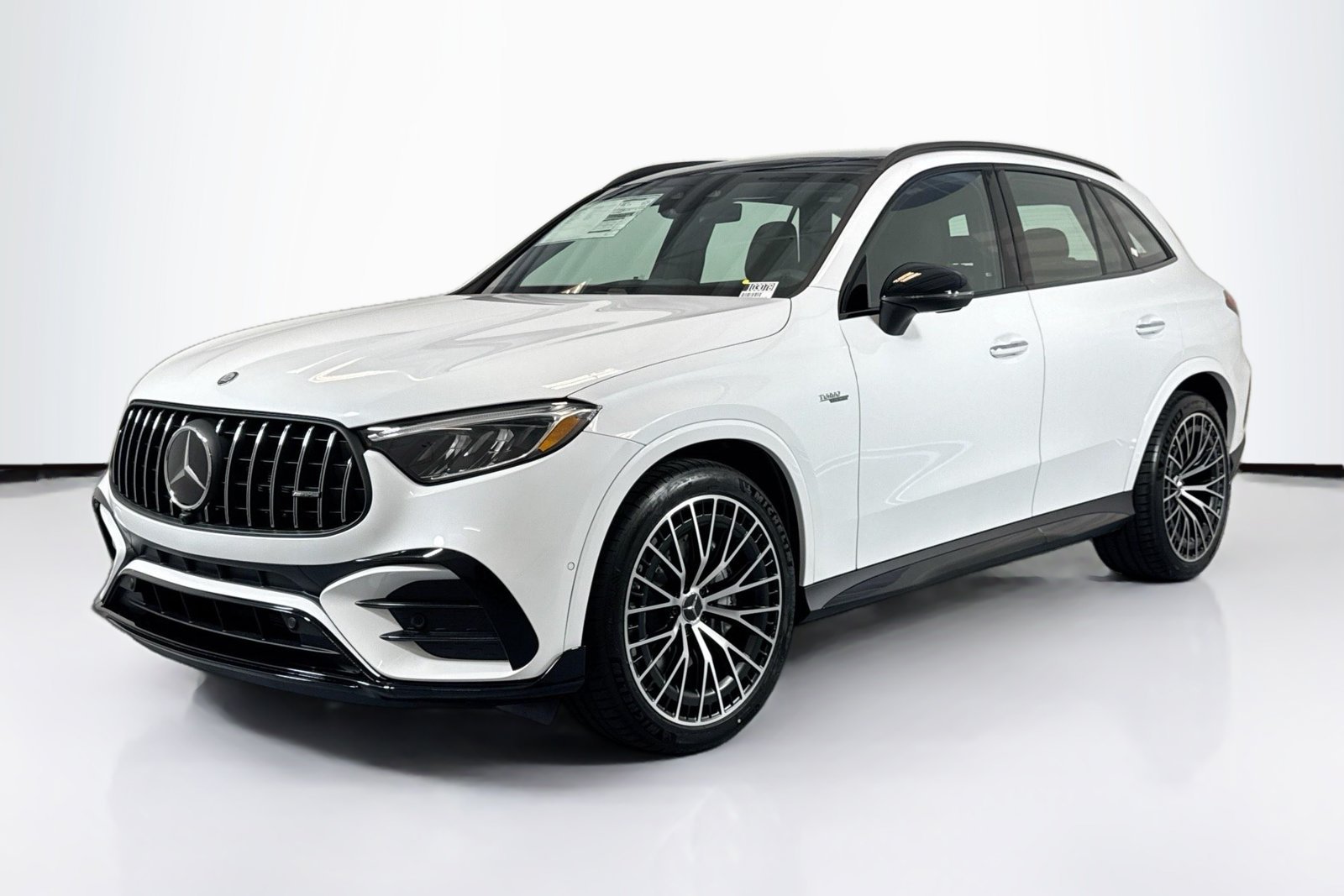 New 2026 MANUFAKTUR Moonlight White Metallic Mercedes-Benz AMG® GLC 43 image 1
