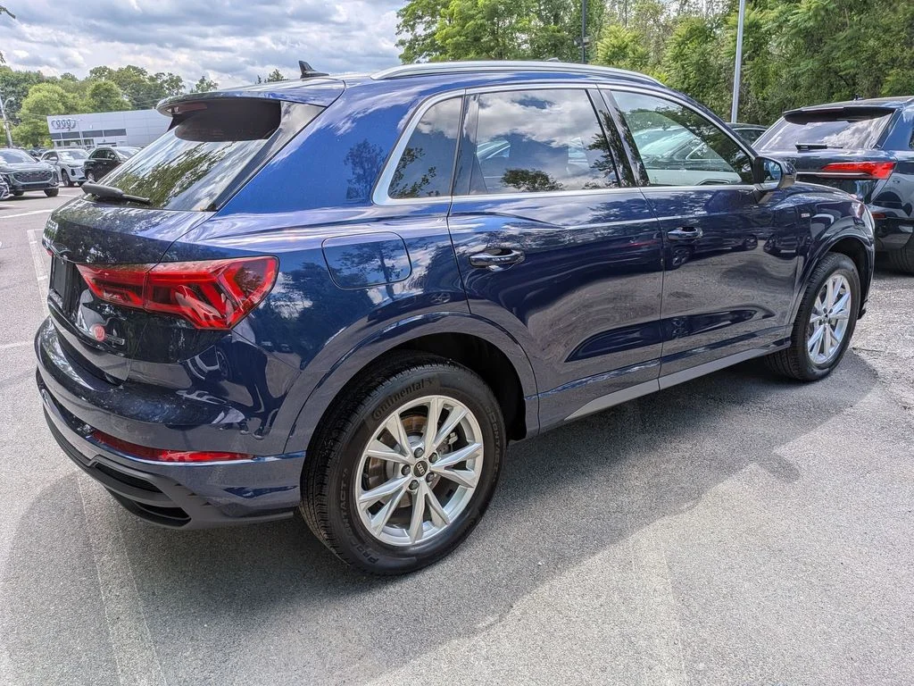 Used 2025 Blue Audi Premium image 3