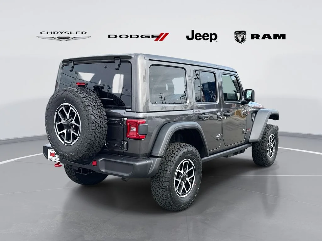 New 2026 Gray Jeep Rubicon image 3