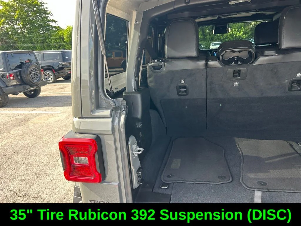Used 2022 Gray Jeep Unlimited Rubicon 392 image 34