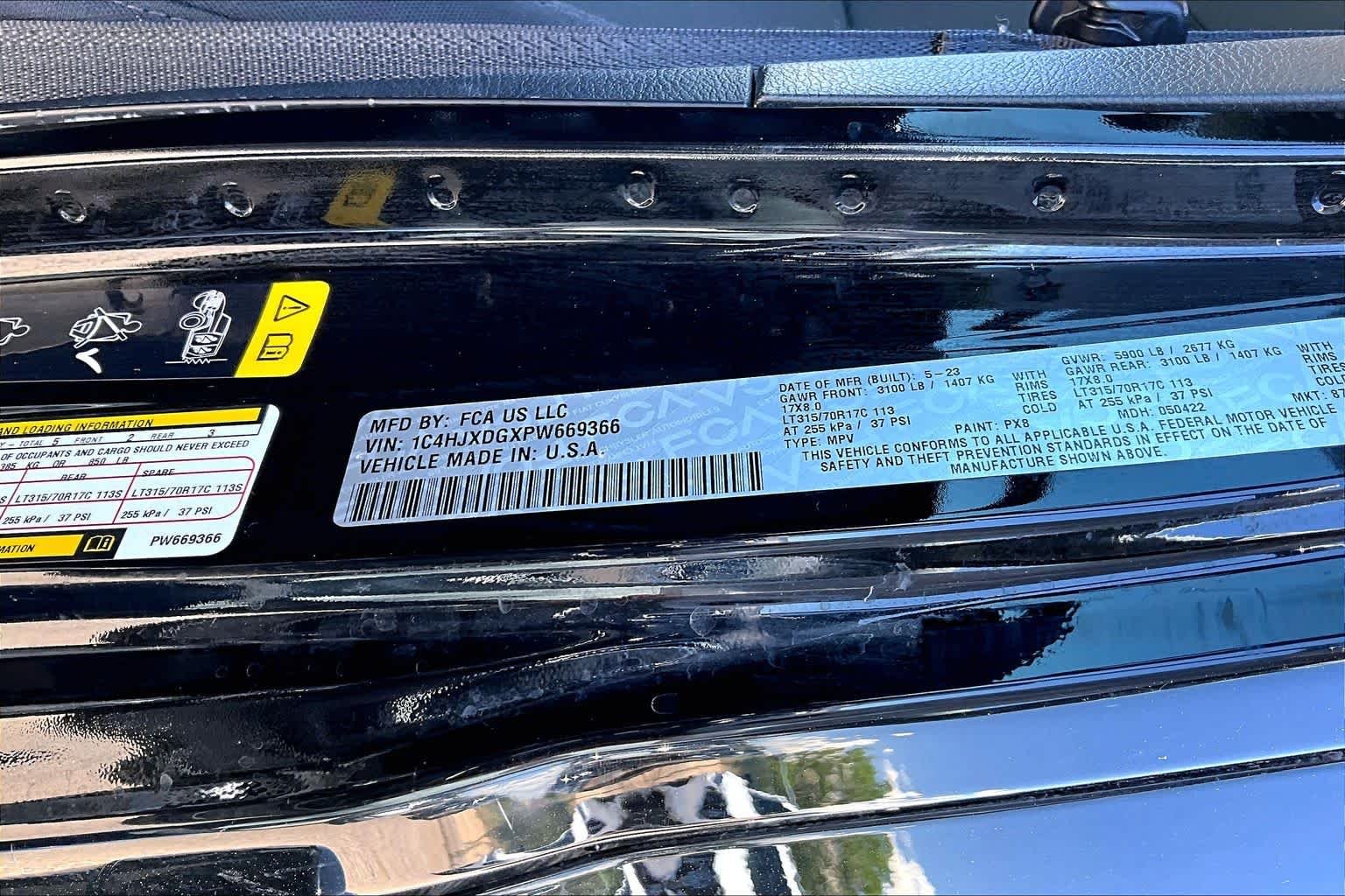 Used 2023 Black Clearcoat Jeep Willys image 30