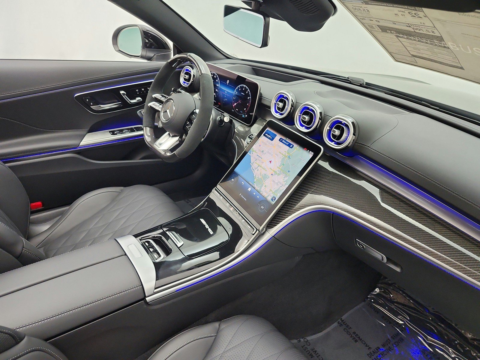 New 2027 Obsidian Black Metallic Mercedes-Benz AMG® CLE 53 4MATIC+ Cabriolet image 34
