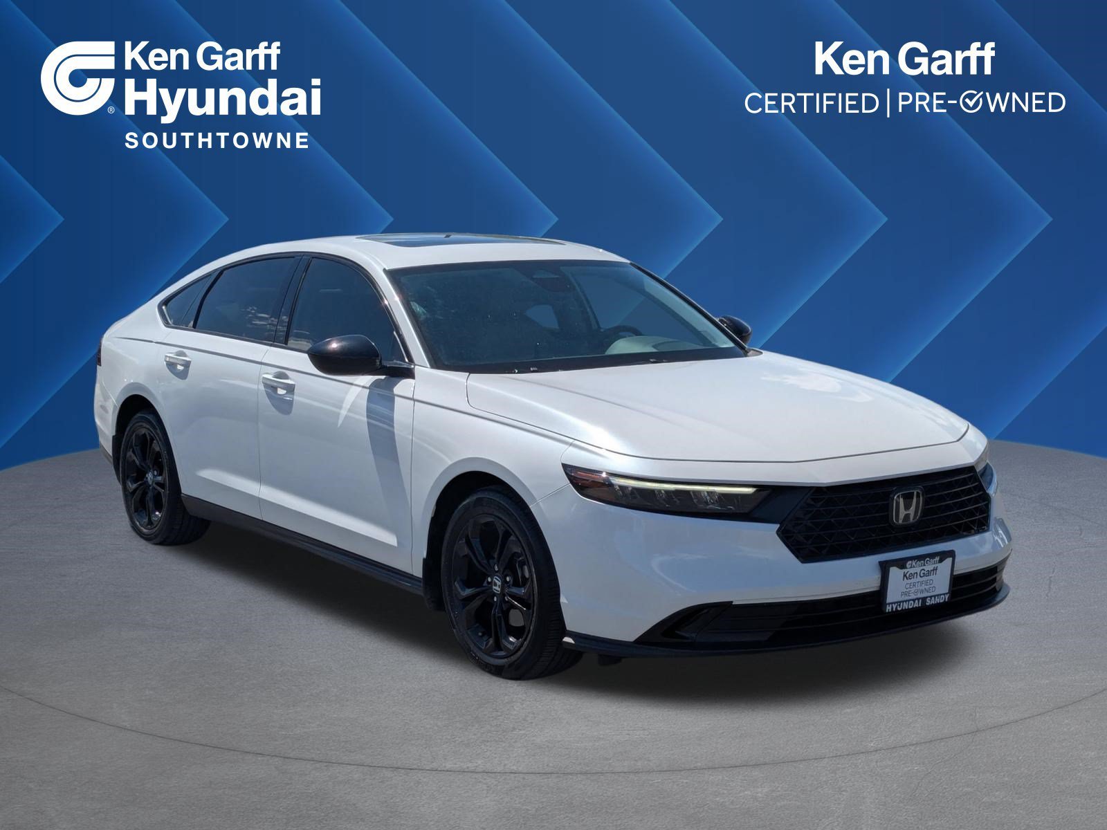 Ken Garff Cert 2025 White Honda SE image 1