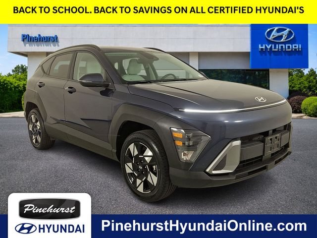 Certified Used 2024 Blue Hyundai SEL image 1