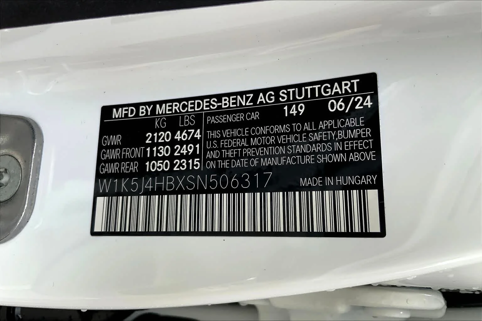 Certified Used 2025 Polar White Mercedes-Benz CLA 250 image 25