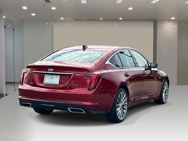 Used 2024 Red Cadillac Premium Luxury image 4