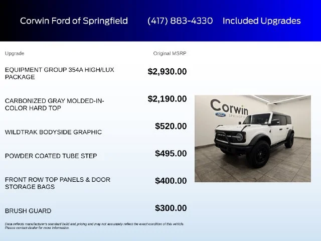 Certified Used 2024 Oxford White Ford Wildtrak image 6