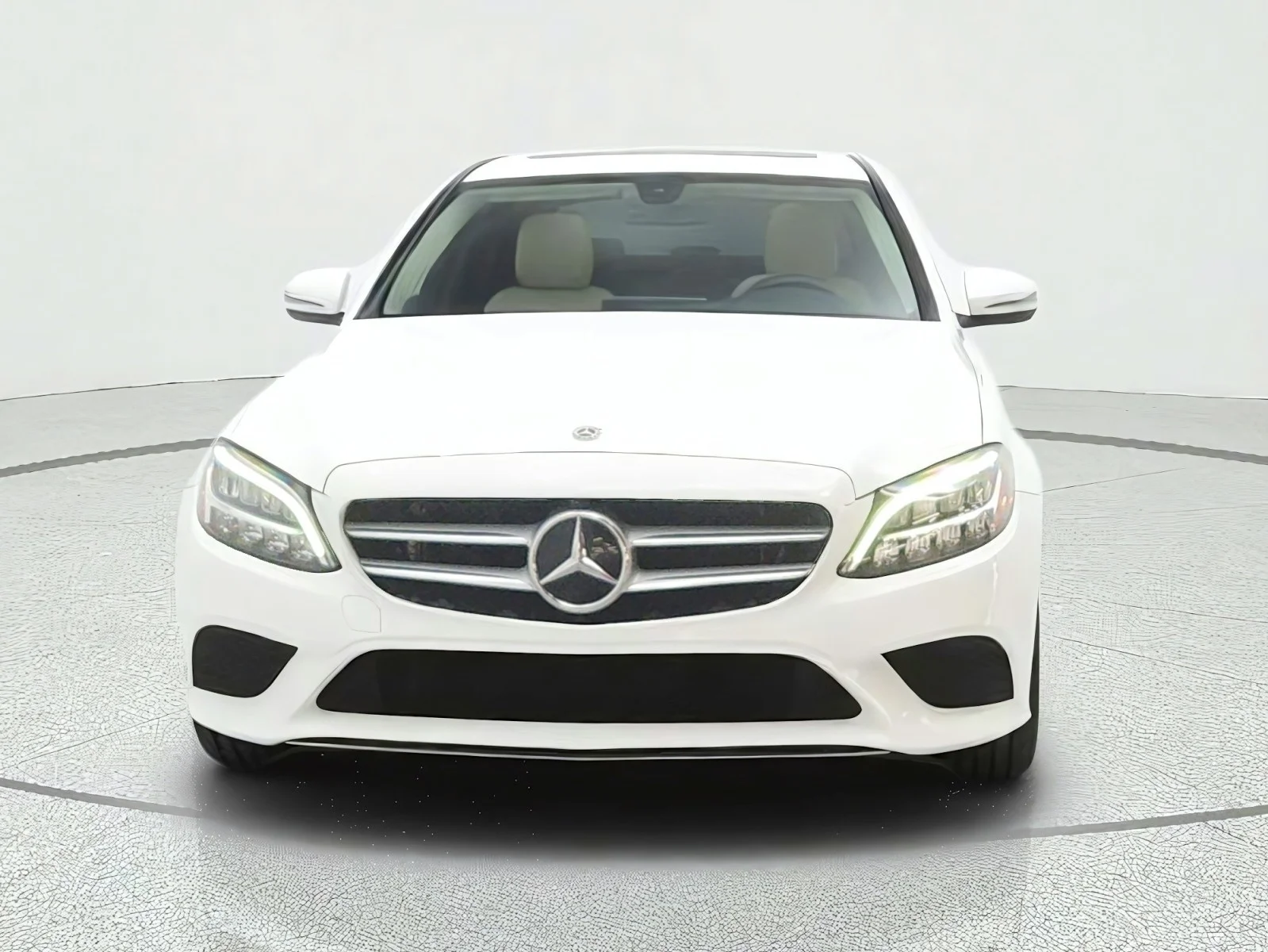 Used 2021 Polar White Mercedes-Benz C 300 Sedan image 2