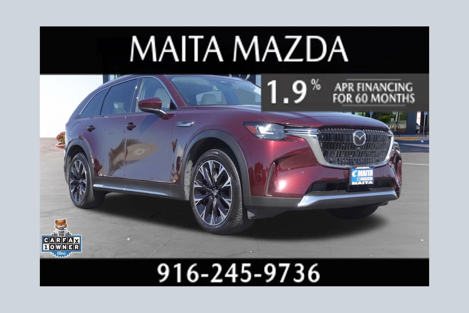 Certified Used 2024 Artisan Red Premium Mazda Premium Plus image 1