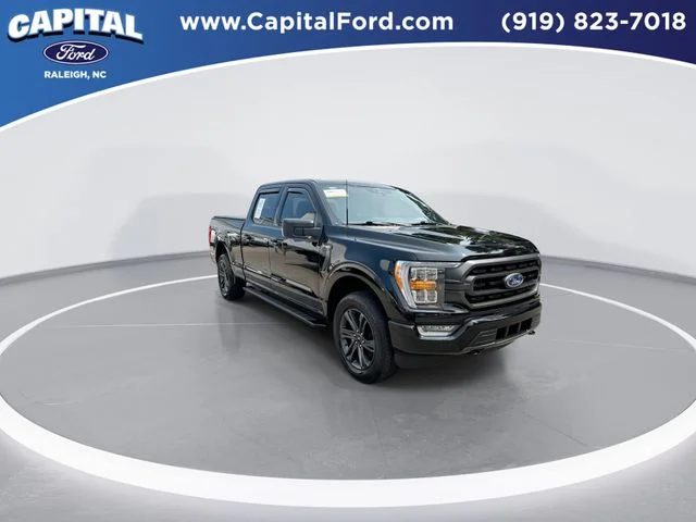 Used 2023 Black Ford XLT image 2