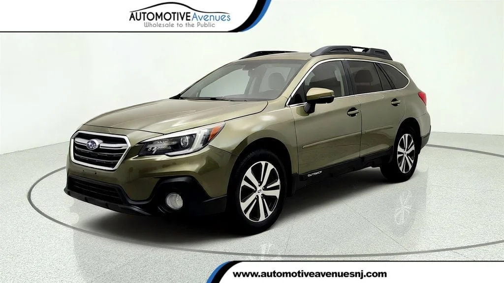 Used 2018 Wilderness Green Metallic Subaru 2.5i Limited w/ EyeSight & Navigation Package image 1