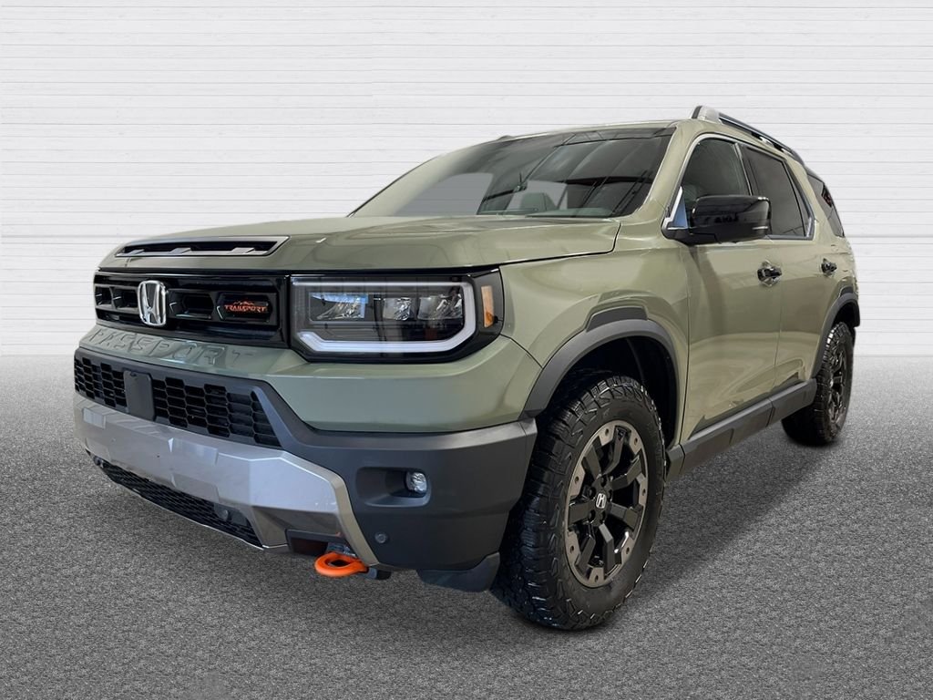 New 2026 Ash Green Metallic Honda TrailSport Elite image 1
