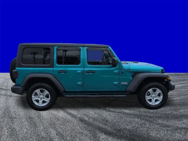 Certified Used 2020 Bikini Pearlcoat Jeep Unlimited Sport S image 3