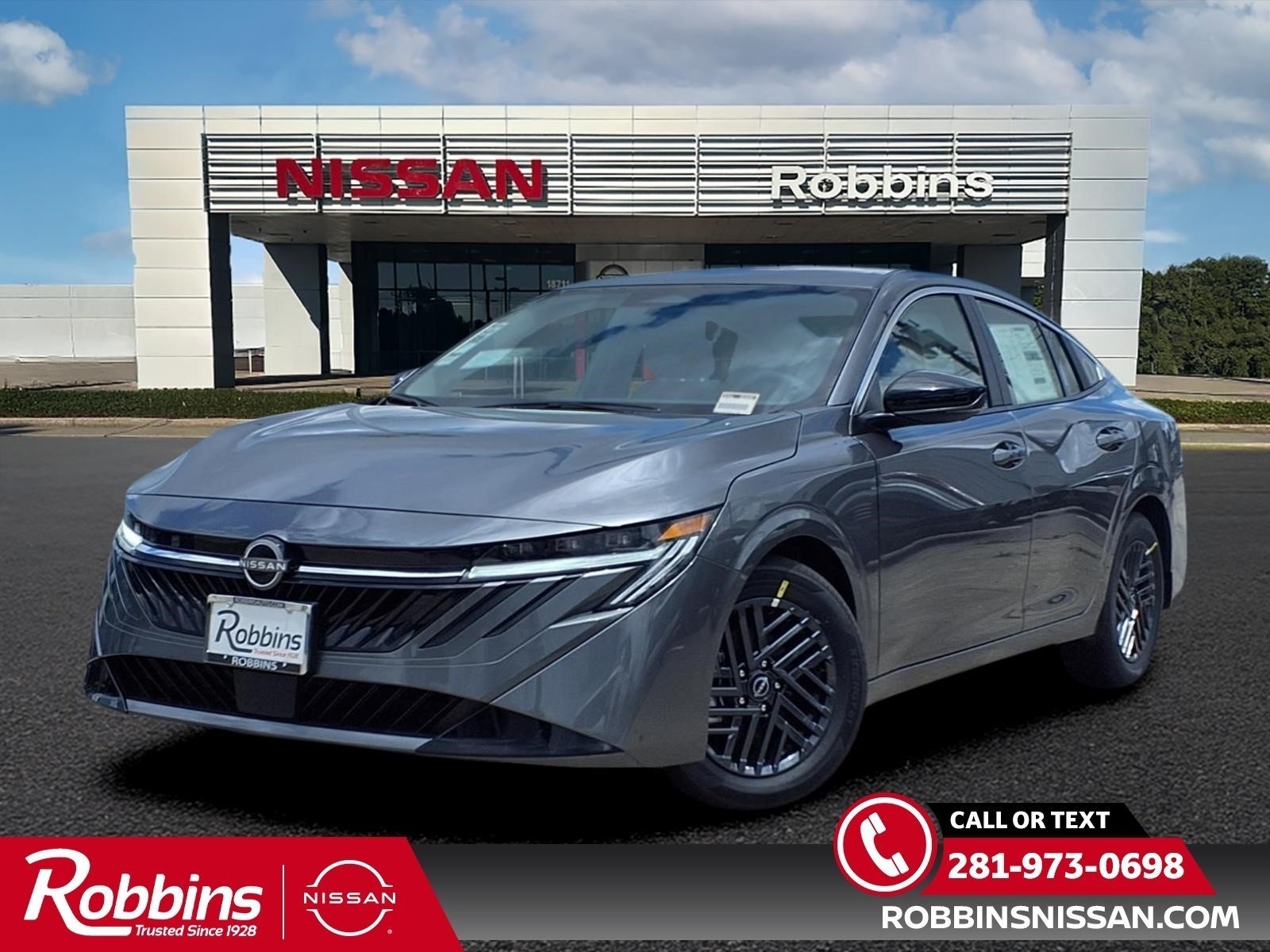 2026 Nissan Sentra SV Gray at Robbins Nissan
