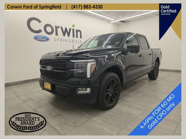 Certified Used 2024 Agate Black Metallic Ford Platinum image 1
