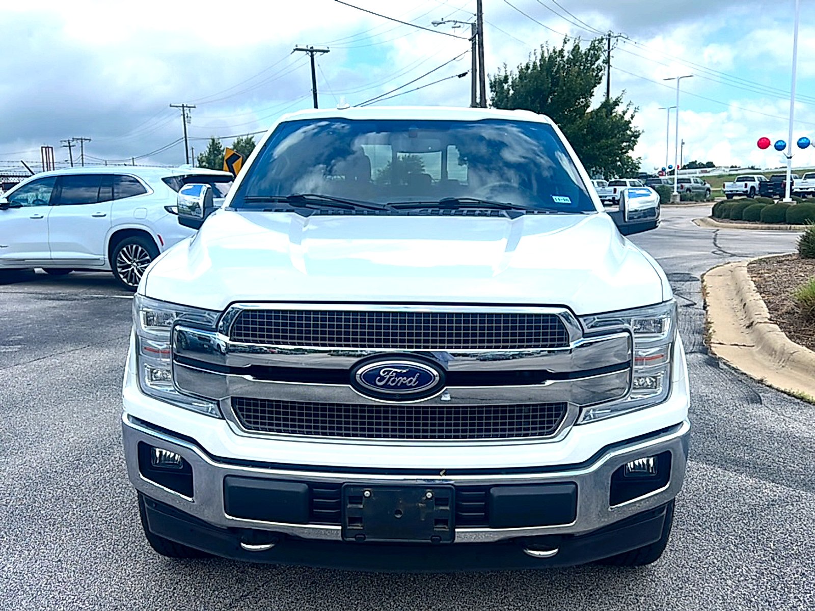 Used 2020 White Ford King Ranch image 2