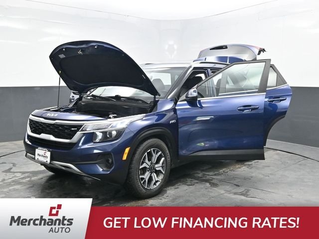 Used 2022 Blue Kia EX image 42