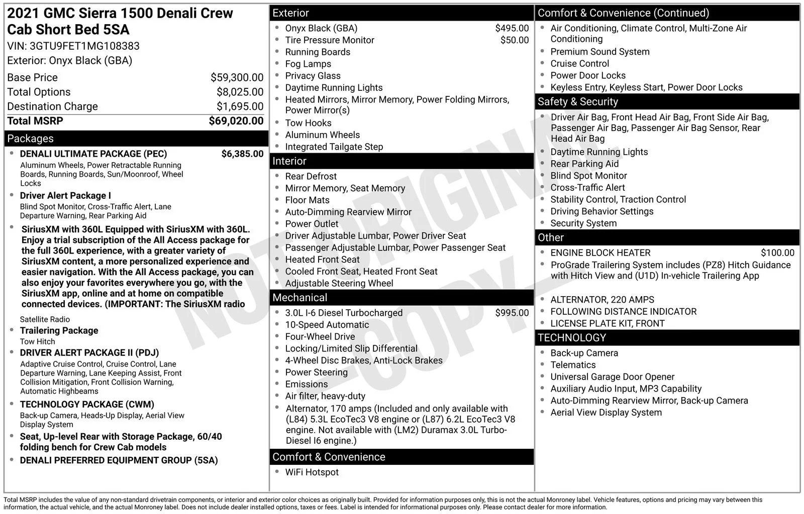 Used 2021 Black GMC Denali image 45