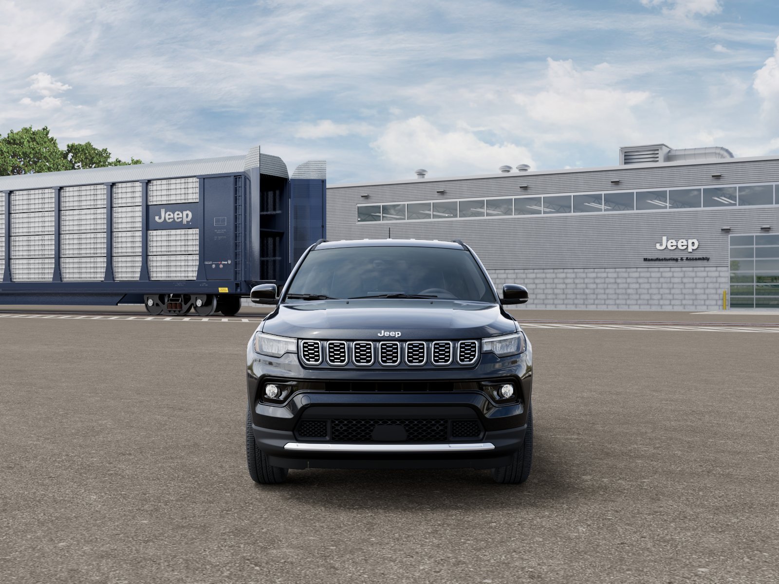 New 2026 Diamond Black Crystal Pearl-Coat Exterior Paint Jeep Limited image 32