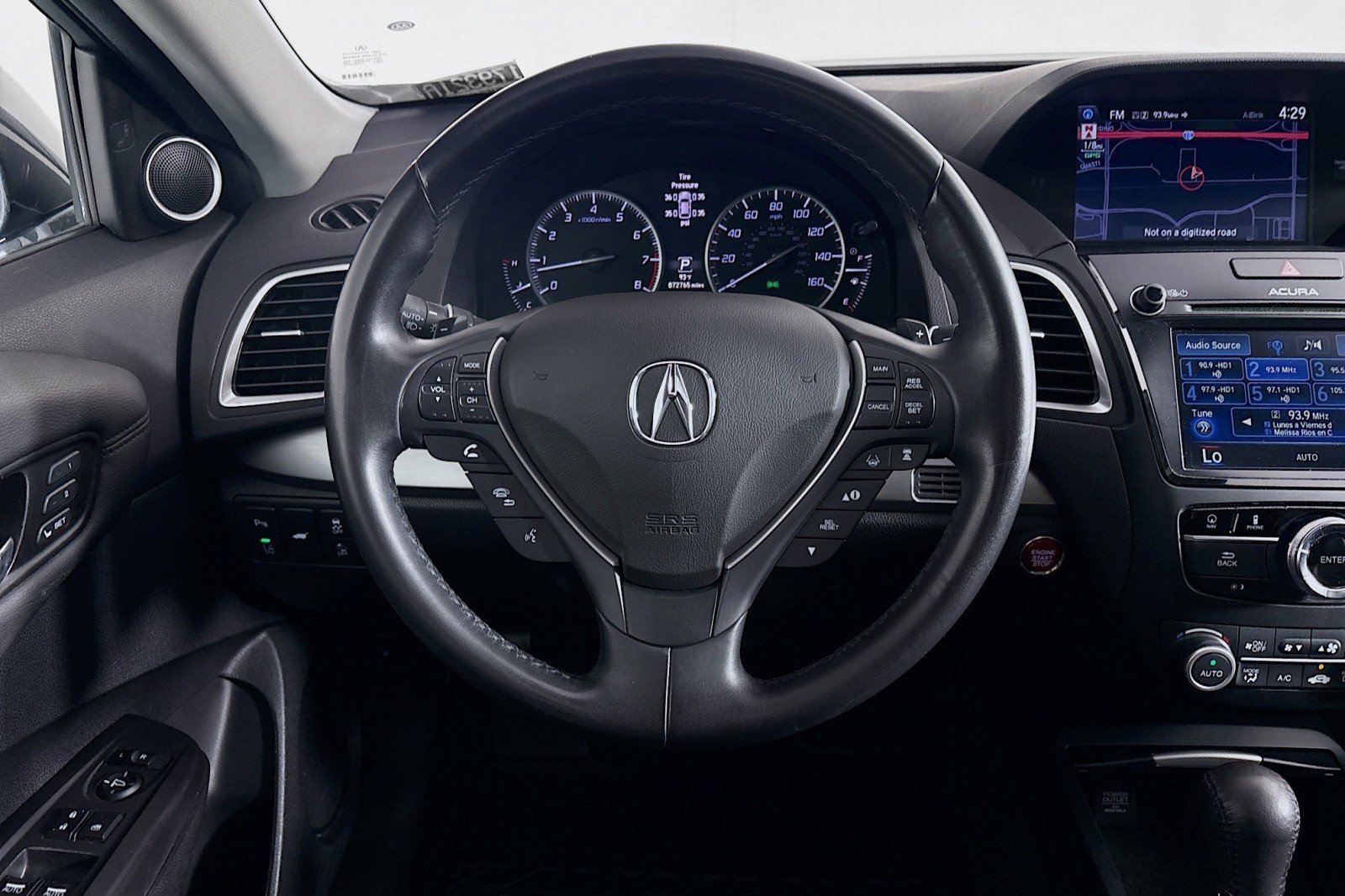 Used 2016 Graphite Luster Metallic Acura Advance Package image 4
