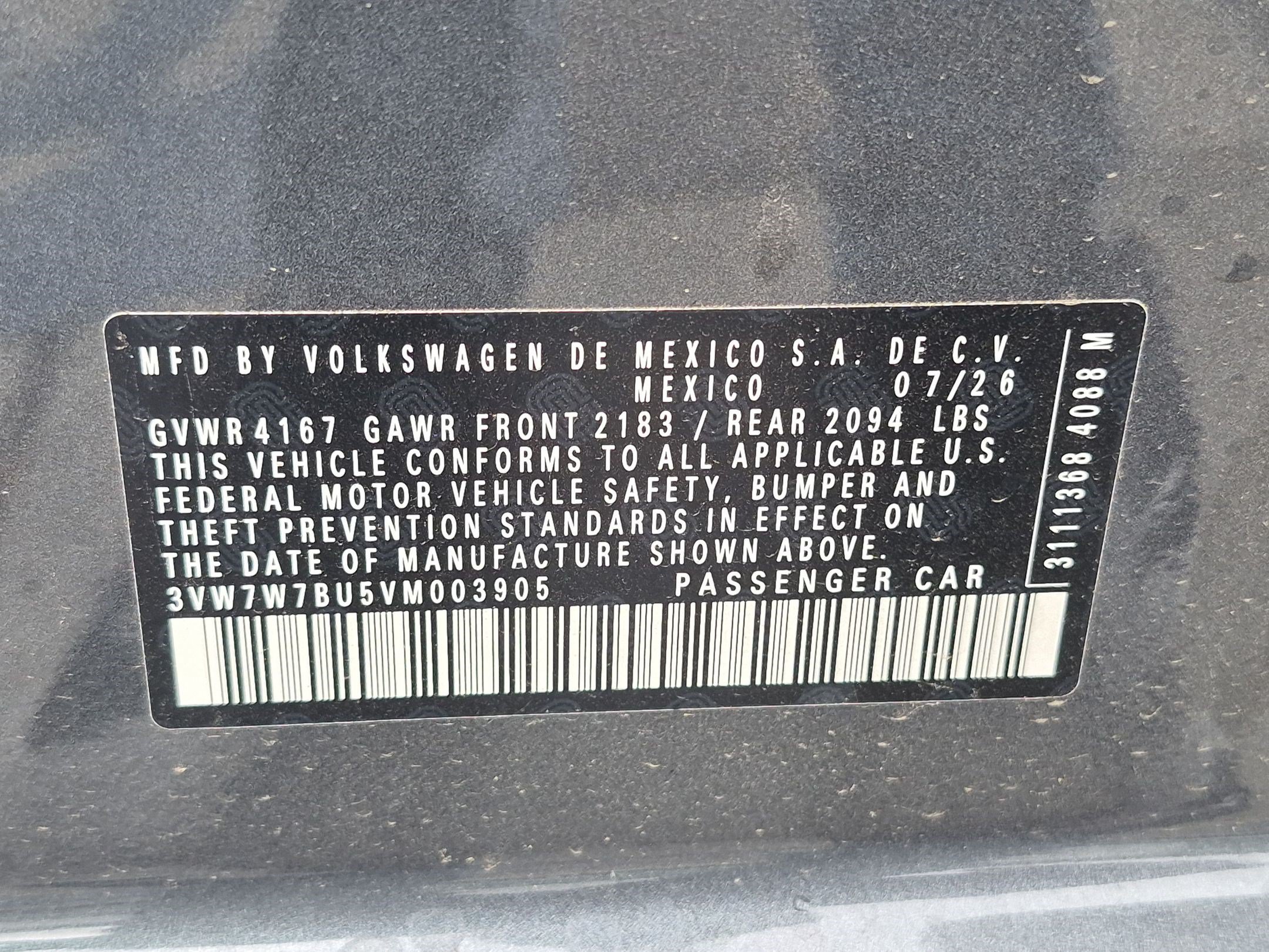 New 2027 Gray Volkswagen SE image 16