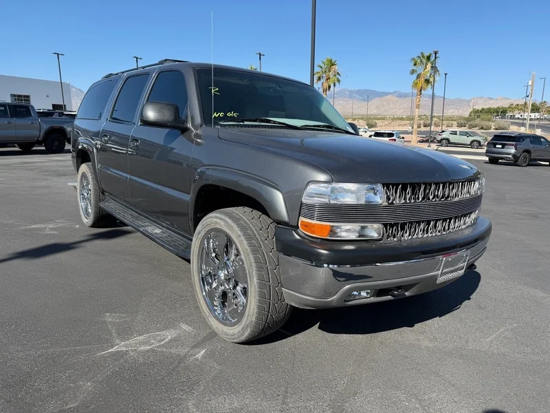 Used 2002 Medium Charcoal Gray Metalli Chevrolet LS image 1