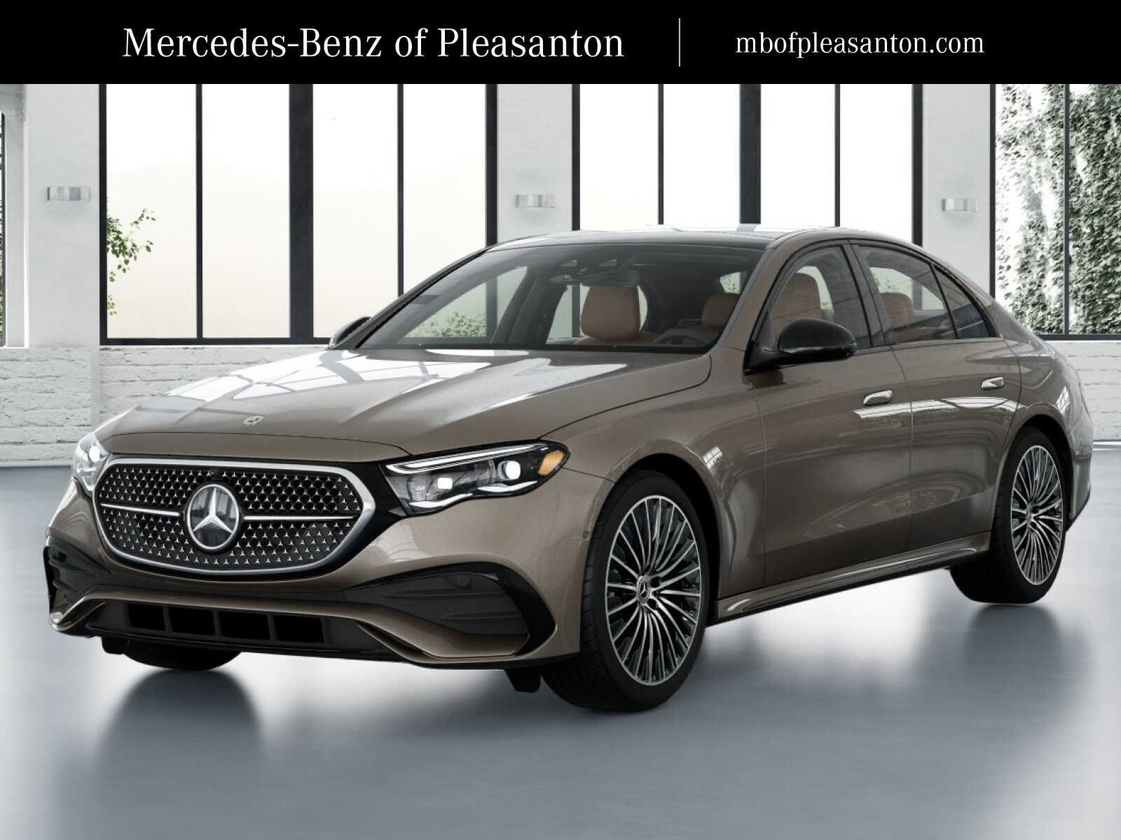 New 2026 Sonoran Brown Metallic Mercedes-Benz E 350 4D Sedan image 1