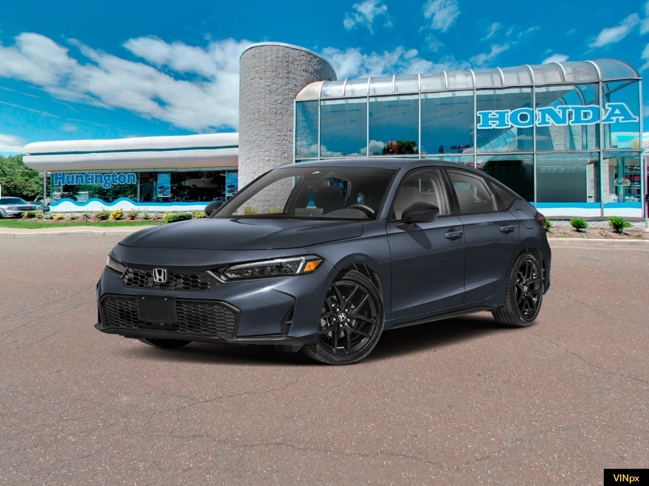 New 2026 Meteorite Gray Metallic Honda Sport image 1