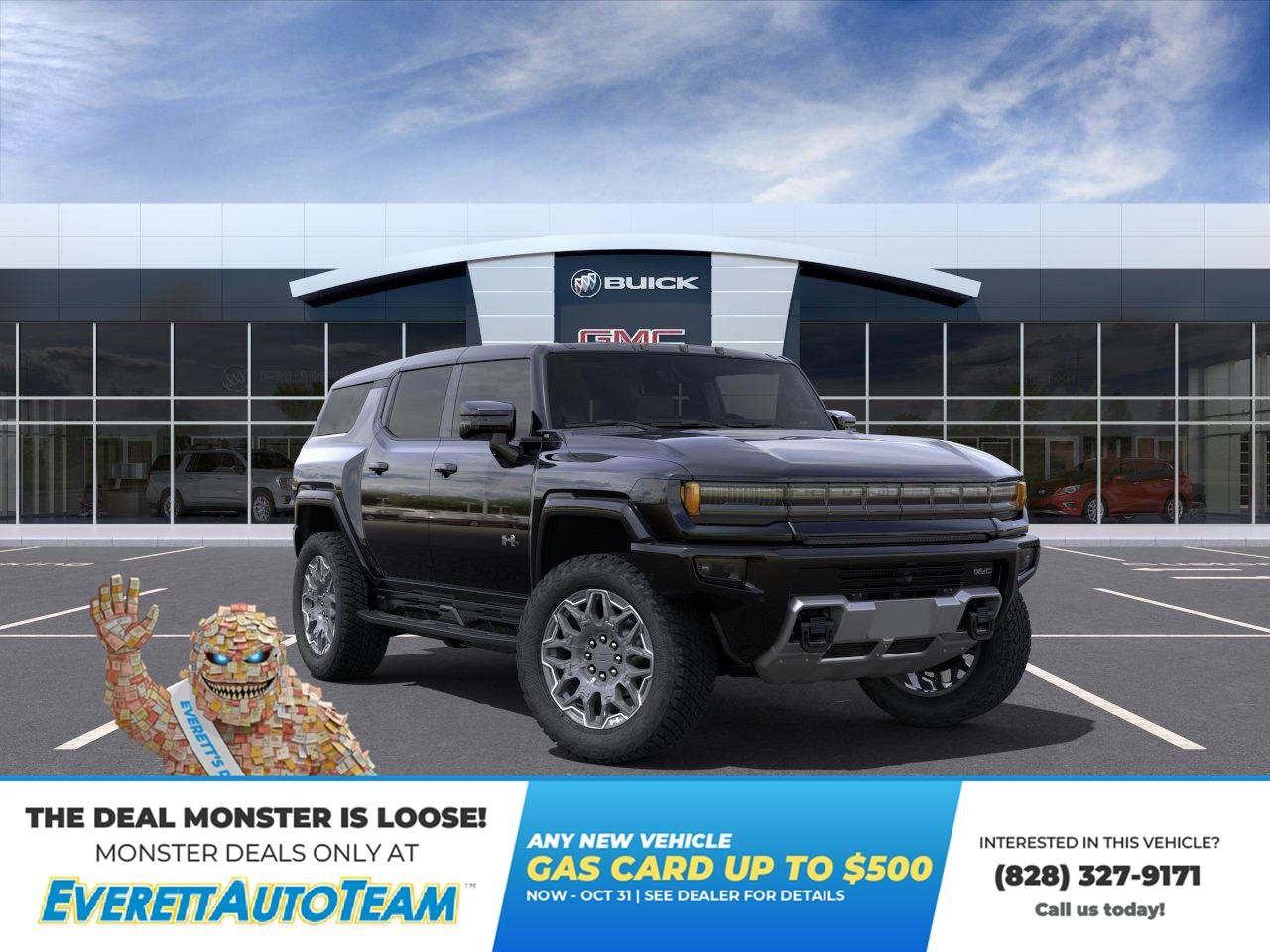 Void Black 2025 GMC Hummer EV SUV SUV / Crossover All-Wheel Drive Automatic