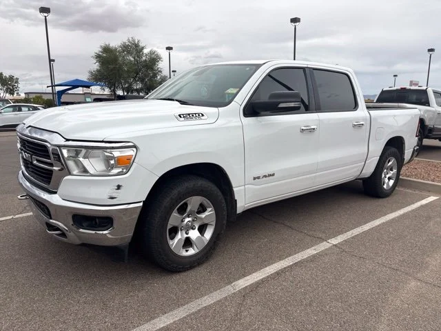 Used 2019 White Ram Big Horn/Lone Star image 1