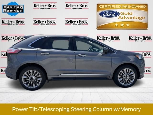 Certified Used 2021 Carbonized Gray Metallic Ford Titanium image 9