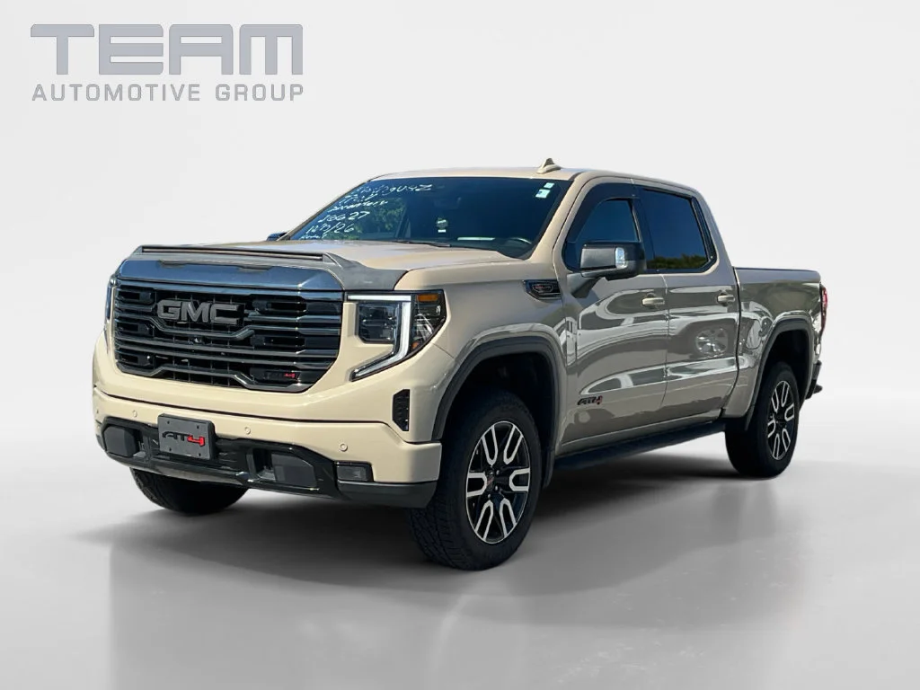 Used 2023 DESERT SAND METALLIC GMC AT4 image 3