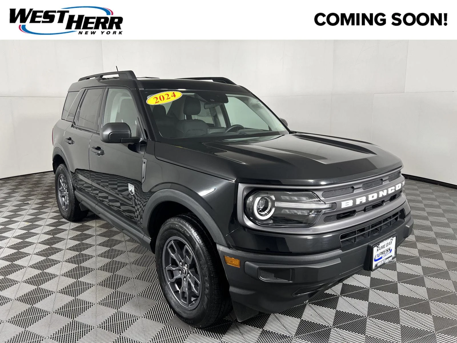 Used 2024 Shadow Black Ford Big Bend image 1