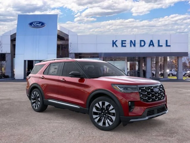 New 2026 Rapid Red Metallic Tinted Clearcoat Ford Platinum image 7