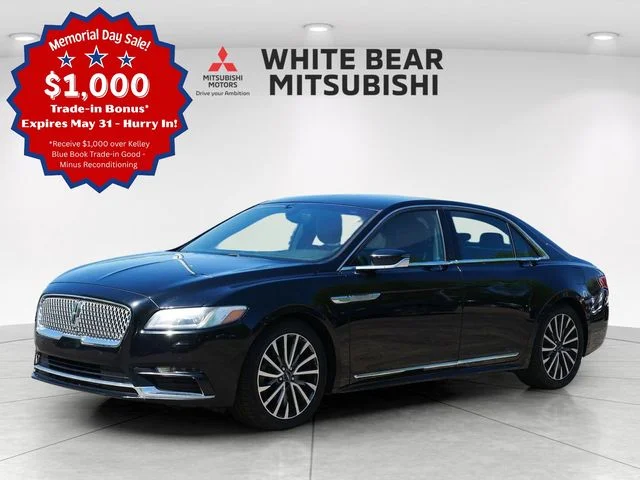 Used 2017 Lincoln Continental Select with VIN 1LN6L9SK6H5631012 for sale in White Bear Lake, Minnesota