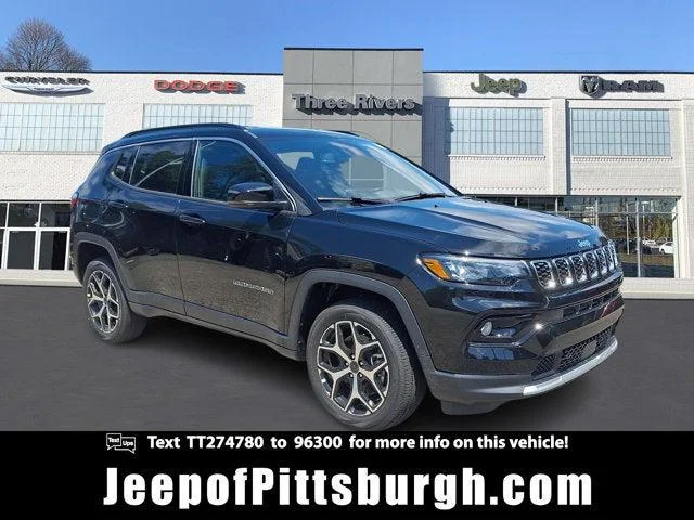 New 2026 Diamond Black Crystal Pearl-Coat Exterior Paint Jeep Limited image 1