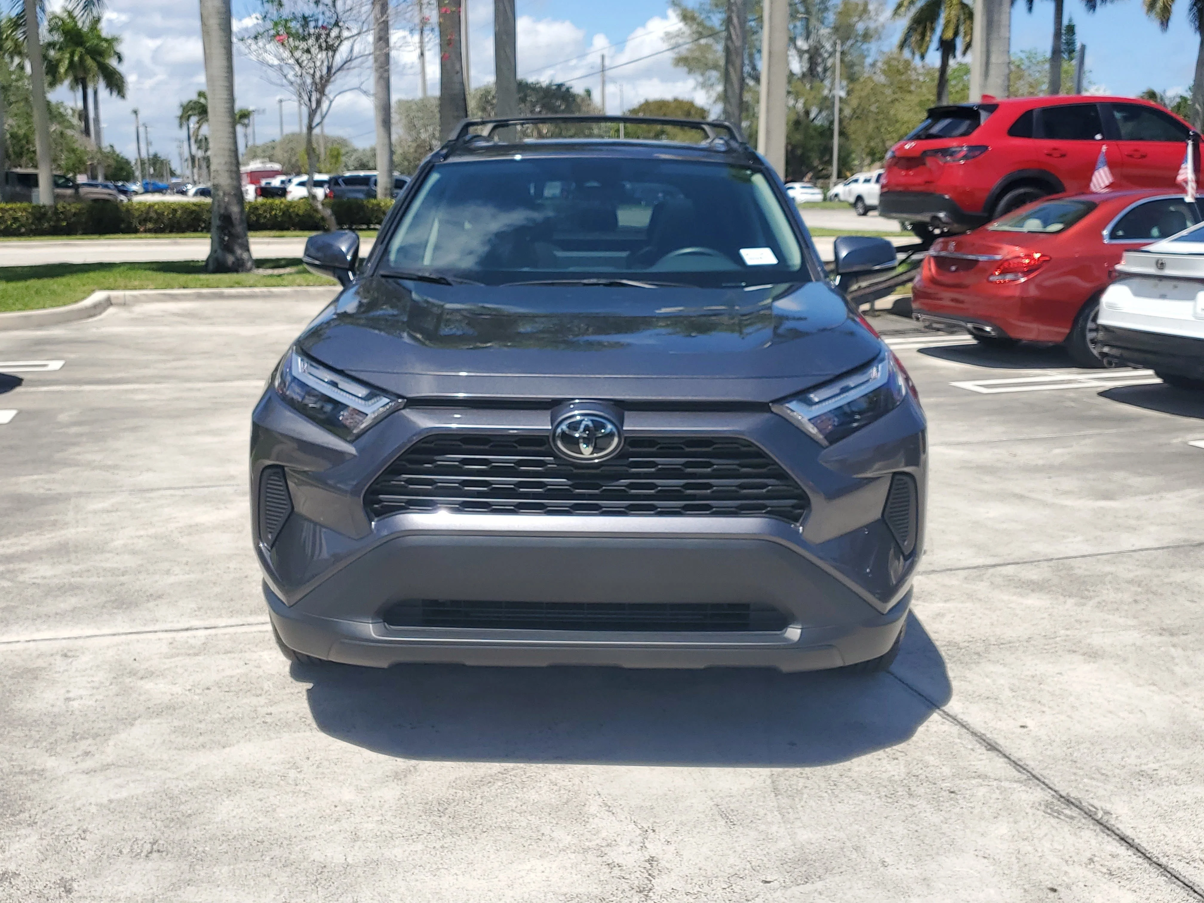Certified Used 2025 Magnetic Gray Metallic Toyota XLE image 8