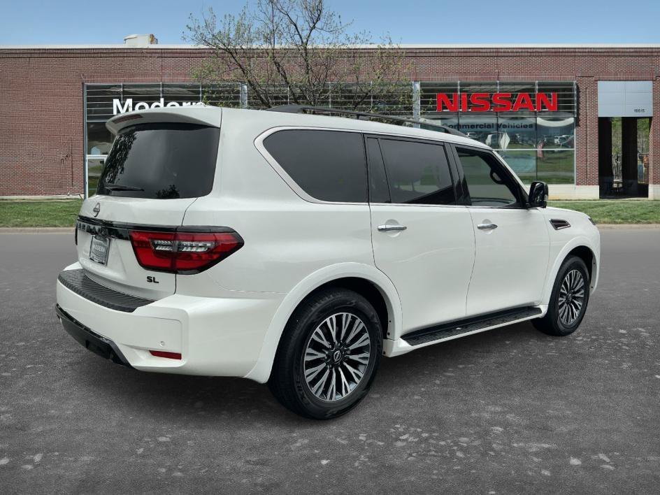 Used 2023 Aspen White Tricoat Nissan SL image 4