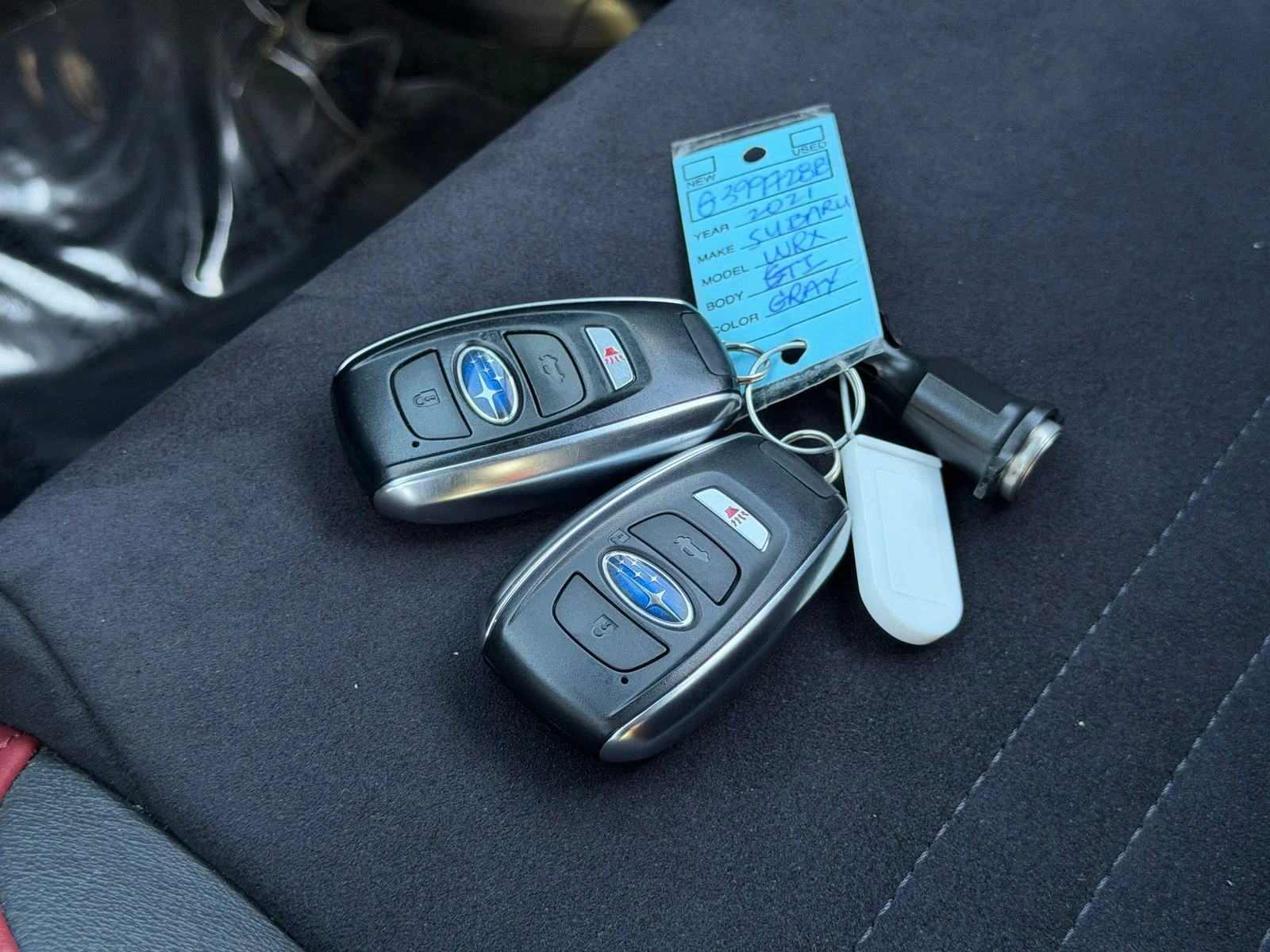 Used 2021 Magnetite Gray Metallic Subaru STi image 46